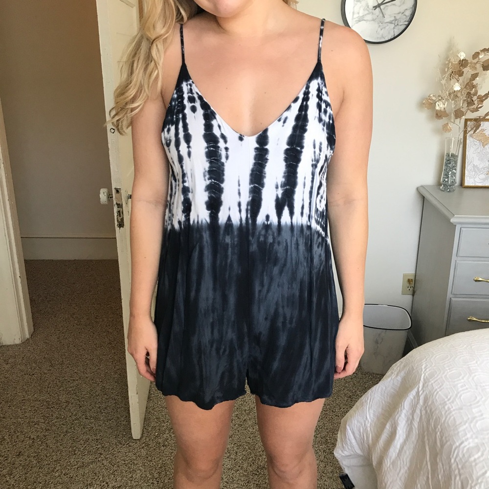 Tie Die Romper